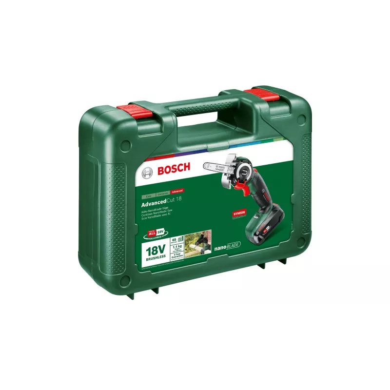 Bosch AdvancedCut 18 7000 RPM Schwarz, Grün, Rot, Silber