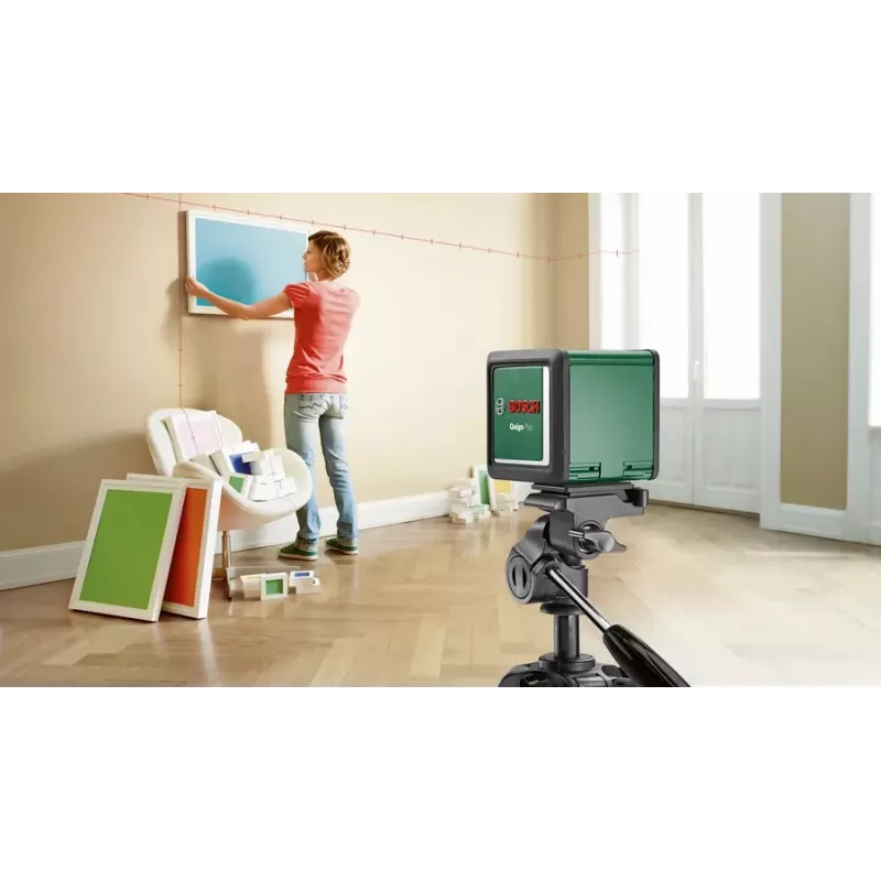 Linien-/Punktlaser Bosch Quigo Plus Maximale Reichweite 12 m Selbstnivellierbereich ±4°