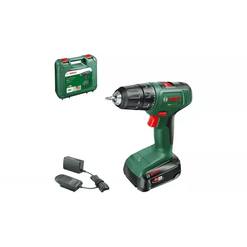 Bosch EasyDrill 18V-40 1630 RPM Keyless 1.3 kg Schwarz, Grün