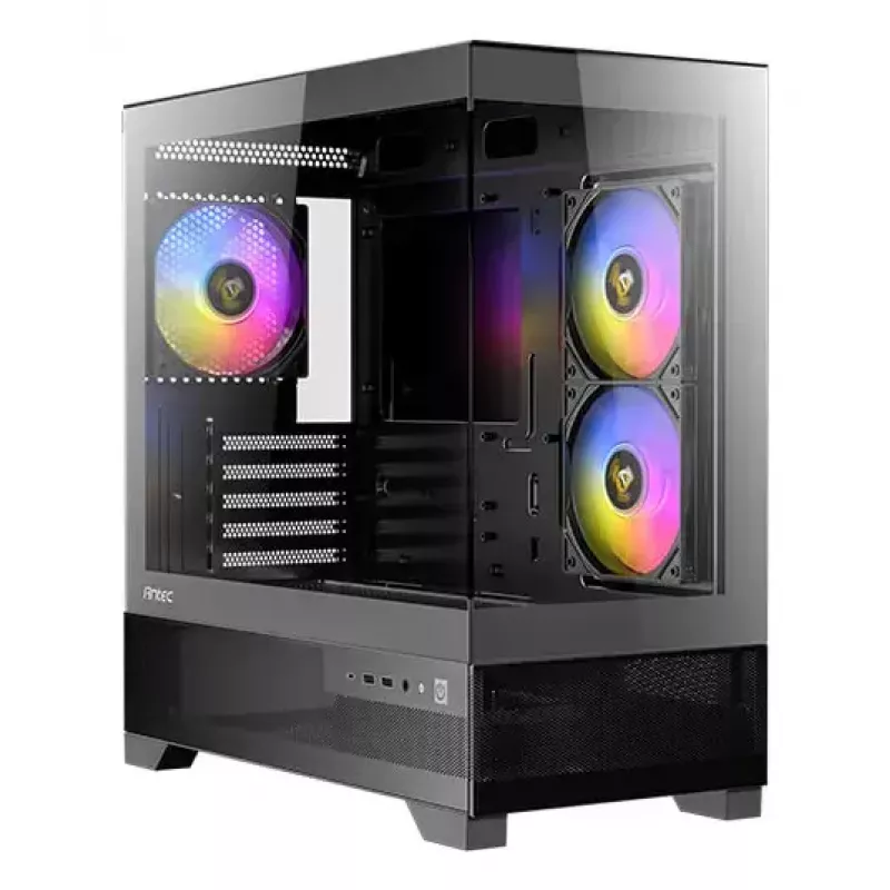 PC-Gehäuse Antec CX500m ARGB Mini Tower Schwarz