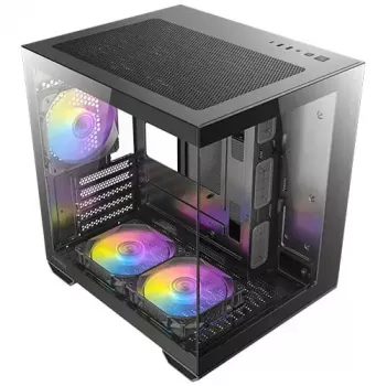 Computer-Gehäuse Antec 0-761345-10217-9 Mini Tower Schwarz