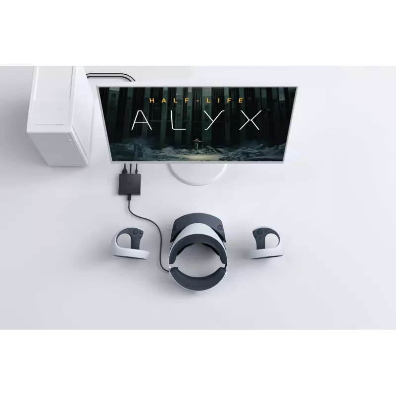 Adapter für Gaming-Controller Sony 1000043174 — Schwarz, Eingang 100–240 V 50/60 Hz, 0,4 A, Netzkabel inklusive