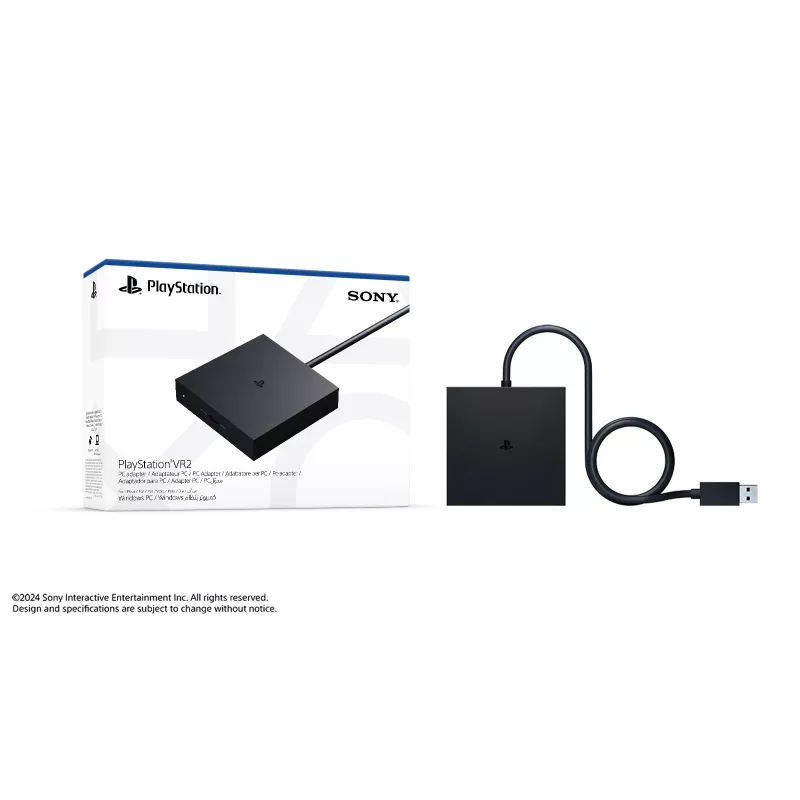 Adapter für Gaming-Controller Sony 1000043174 — Schwarz, Eingang 100–240 V 50/60 Hz, 0,4 A, Netzkabel inklusive