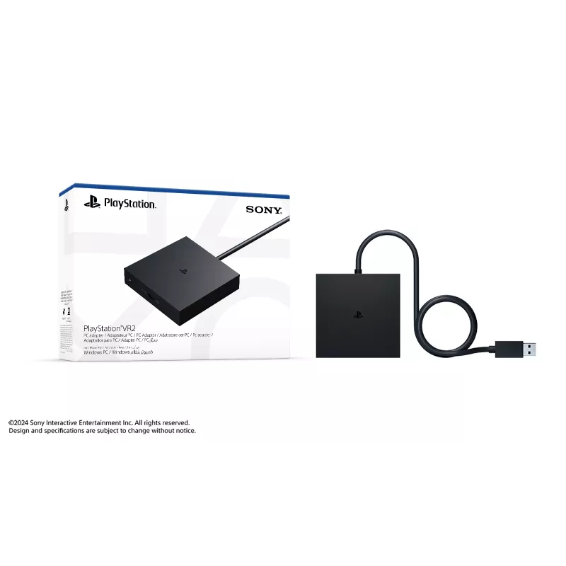 Adapter für Gaming-Controller Sony 1000043174 — Schwarz, Eingang 100–240 V 50/60 Hz, 0,4 A, Netzkabel inklusive