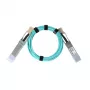 BlueOptics InfiniBand/Glasfaserkabel 20 m QSFP28 Aqua