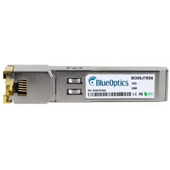 Kupfer-SFP+-Transceiver BlueOptics 10338 10000 Mbit/s Silber