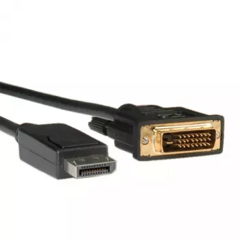 DisplayPort-Kabel ROLINE DP-DVI (24+1) LSOH M/M 5 m