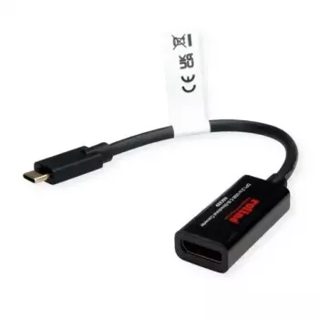 USB-Grafikadapter ROLINE 11.04.5957-10 3840 x 2160 Pixel Schwarz