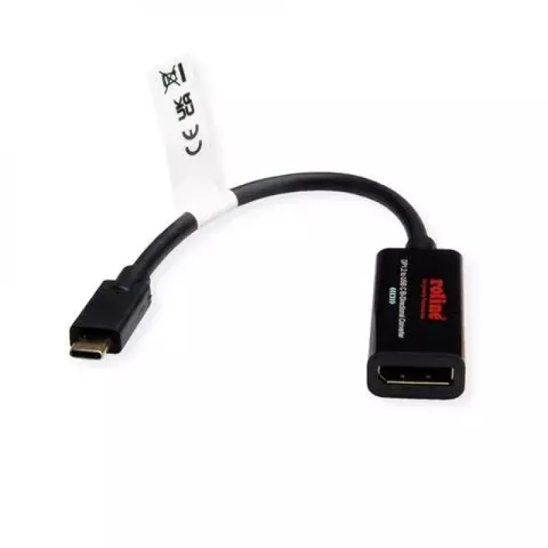 USB-Grafikadapter ROLINE 11.04.5957-10 3840 x 2160 Pixel Schwarz