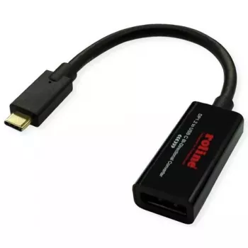 USB-Grafikadapter ROLINE 11.04.5957-10 3840 x 2160 Pixel Schwarz