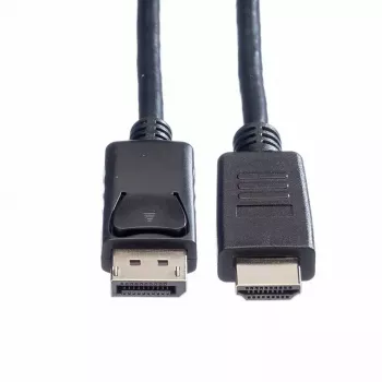 DisplayPort ROLINE 11.44.5782-10 HDTV Schwarz