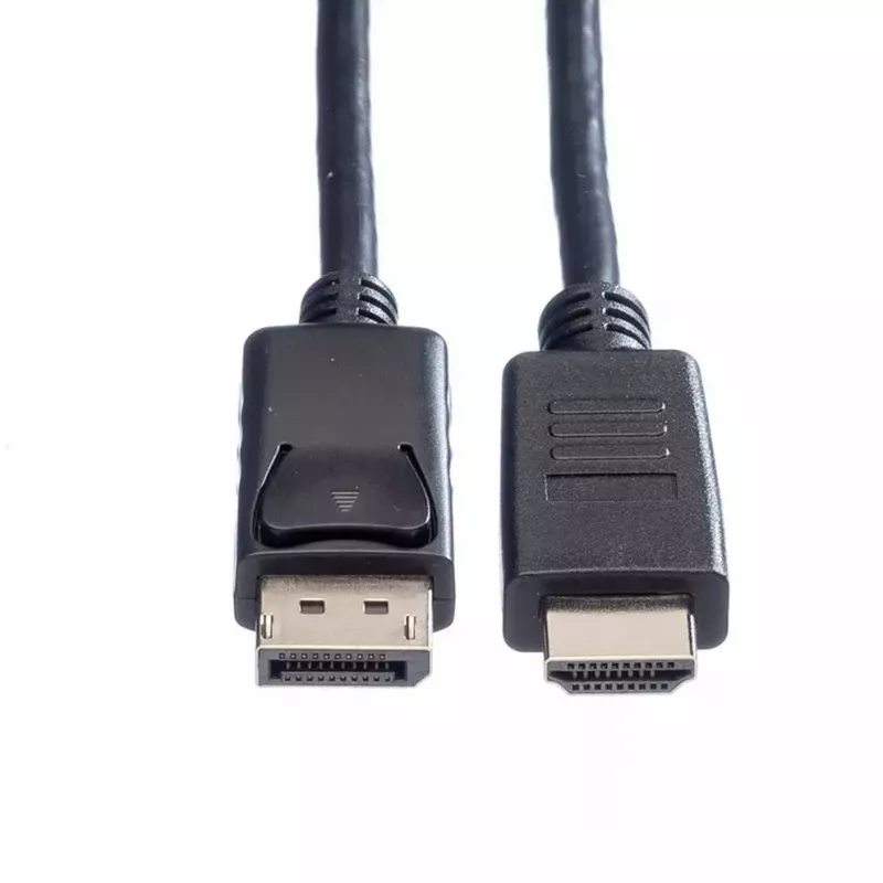 DisplayPort ROLINE 11.44.5782-10 HDTV Schwarz