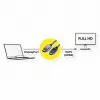 DisplayPort ROLINE 11.44.5782-10 HDTV Schwarz
