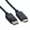 DisplayPort ROLINE 11.44.5782-10 HDTV Schwarz