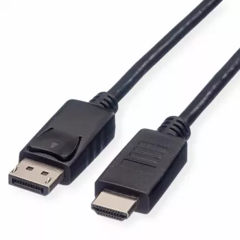 DisplayPort ROLINE 11.44.5782-10 HDTV Schwarz