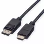 DisplayPort ROLINE 11.44.5782-10 HDTV Schwarz
