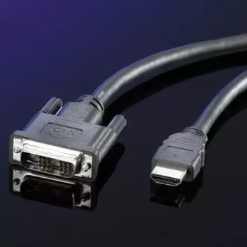 Monitorkabel VALUE DVI (18+1) - HDMI M/M 10 m