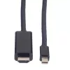 Mini DisplayPort-Kabel VALUE Mini DP-UHDTV M/M 2 m