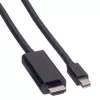 Mini DisplayPort-Kabel VALUE Mini DP-UHDTV M/M 2 m