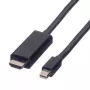 Mini DisplayPort-Kabel VALUE Mini DP-UHDTV M/M 2 m