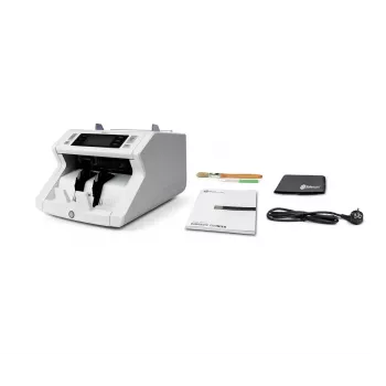 Banknotenzählmaschine Safescan 2265 G2 Weiß AC 220-240V LCD