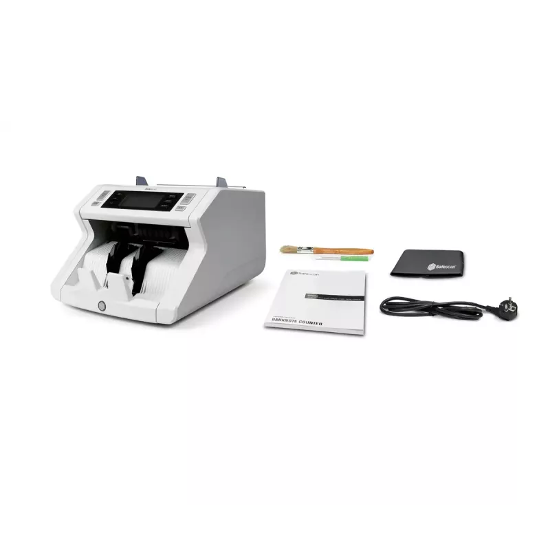 Banknotenzählmaschine Safescan 2265 G2 Weiß AC 220-240V LCD