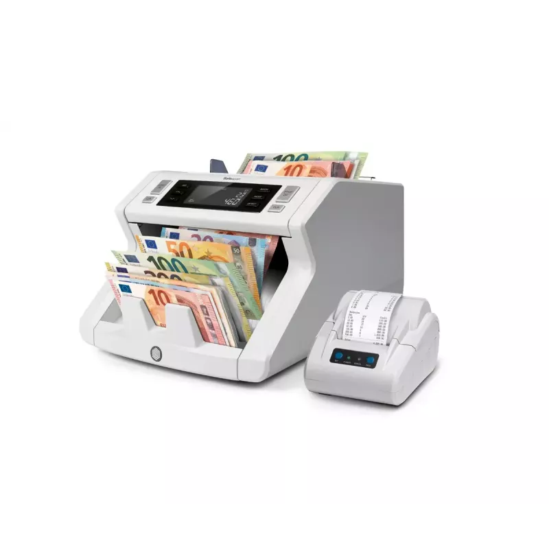 Banknotenzählmaschine Safescan 2265 G2 Weiß AC 220-240V LCD