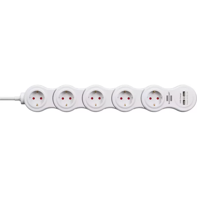 Steckdosenleiste Brennenstuhl Vario 1,4 m 5 AC-Ausgänge Innenbereich