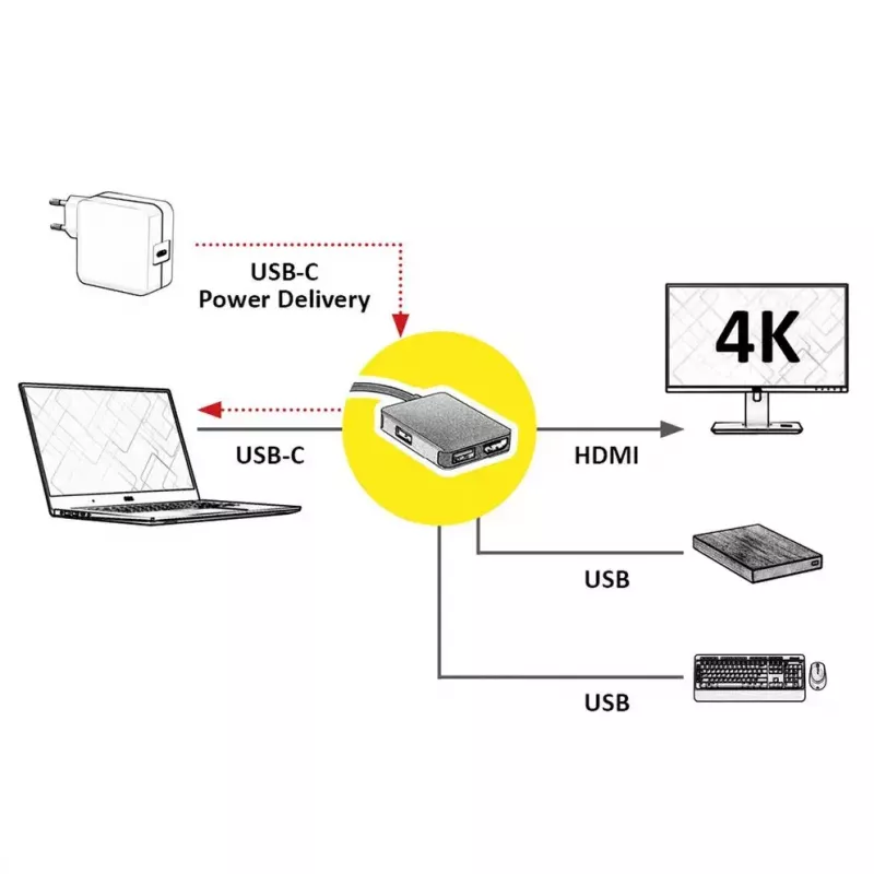 Laptop Dock ROLINE 12.02.1120