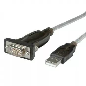 ROLINE 12021163 serielles Kabel Grau 1,8 m USB Typ-A DB-9
