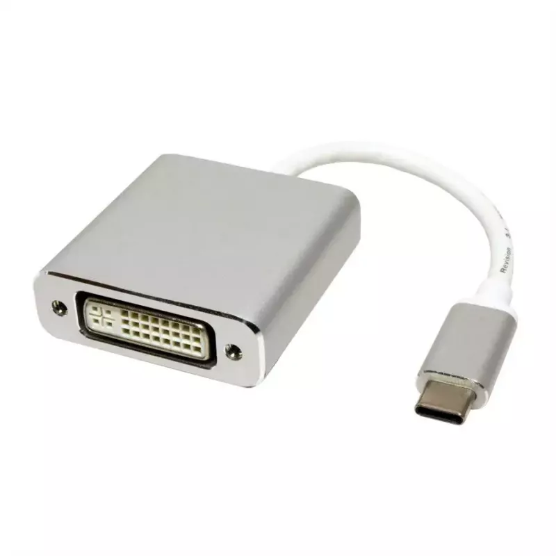 Videokabel-Adapter ROLINE 12.03.3205 USB Typ-C auf DVI-D 0,1 m