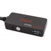 ROLINE USB 3.2 Gen 1 Hub 4 Ports mit Repeater schwarz 10 m