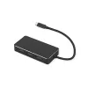 Video-Kabeladapter VALUE 12.99.1032 0,19 m USB Typ-C 3 x DisplayPort Schwarz