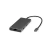 Laptop-Dock VALUE 12.99.1139 Kabelgebunden USB 3.2 Gen 1 Type-C Schwarz Grau