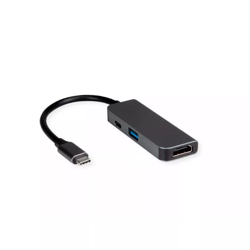 Laptop Dock VALUE 12.99.1141 USB 3.2 Gen 1 Type-C Schwarz 3840x2160 60Hz