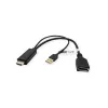 Video-Adapter VALUE 12.99.3146 0,3 m HDMI Typ A DisplayPort Schwarz