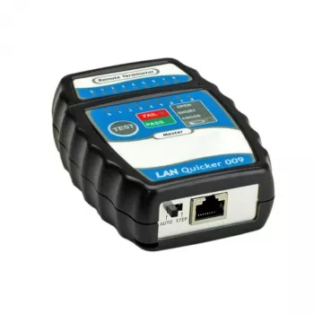 Kabeltester VALUE Quicker Kabel Tester Modell 13.99.3001 — Netzwerkkabel-Durchgangs- und Verdrahtungsprüfung