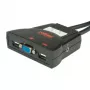KVM Switch ROLINE Star 1 Benutzer 2 PCs Audio USB