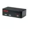 KVM Switch ROLINE 1 Benutzer 2 PCs DisplayPort mit USB-Hub