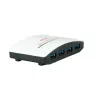 USB Hub ROLINE Schwarz & Weiß 4 Ports mit Netzteil
