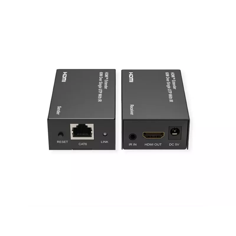 AV-Extender (Sender & Empfänger) VALUE 14.99.3569 — Cat6, bis zu 1920×1200, 5V/1A