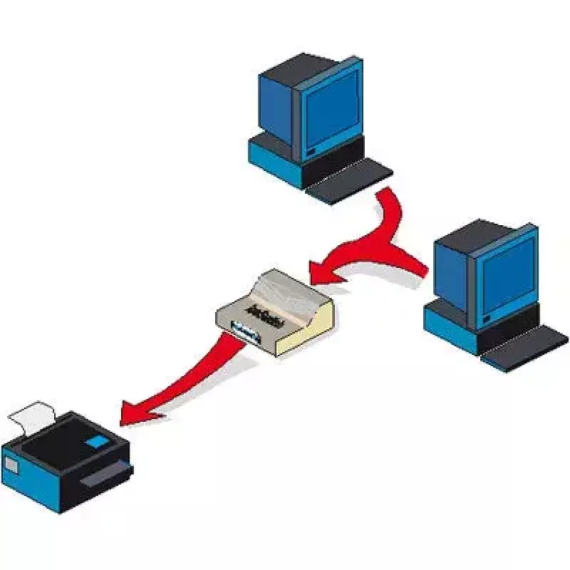USB 2.0 Druckerumschalter Value 14.99.5032