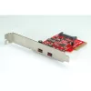 PCI-Express x4-Adapter ROLINE 2x Ports Typ C USB3.1