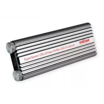 SSD-Gehäuse ROLINE 16.01.4147 M.2 Aluminium Schwarz 20 Gbit/s