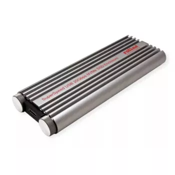 SSD-Gehäuse ROLINE 16.01.4147 M.2 Aluminium Schwarz 20 Gbit/s