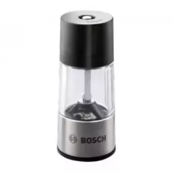 Bosch 1600A001YE Pfeffermühle schwarz, Edelstahl