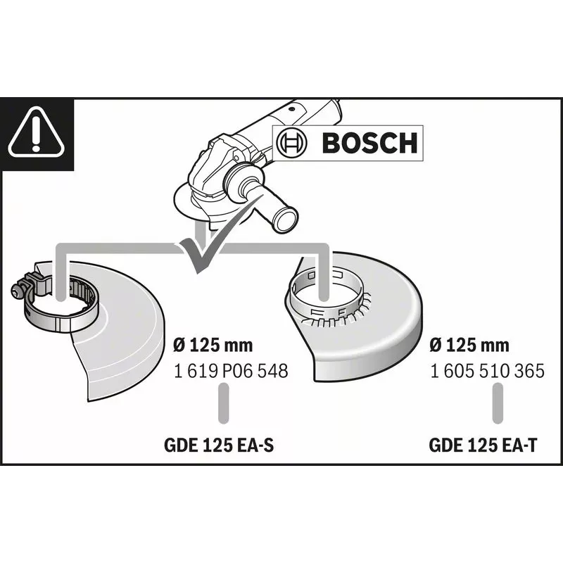 Staubabsaugung Bosch GDE 125 EA-T Professional