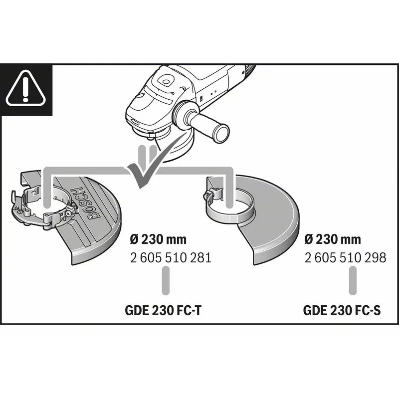 Staubabsaugsystem Bosch GDE 230 FC-T Professional