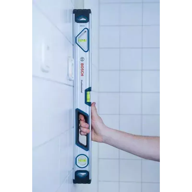 Bosch 1 600 A01 6BP Wasserwaage 0,6 m Schwarz, Blau, Edelstahl