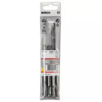 Bohrerset Bosch 1 617 000 118 3 Stück SDS Plus 5,0 mm 6,0 mm 8,0 mm